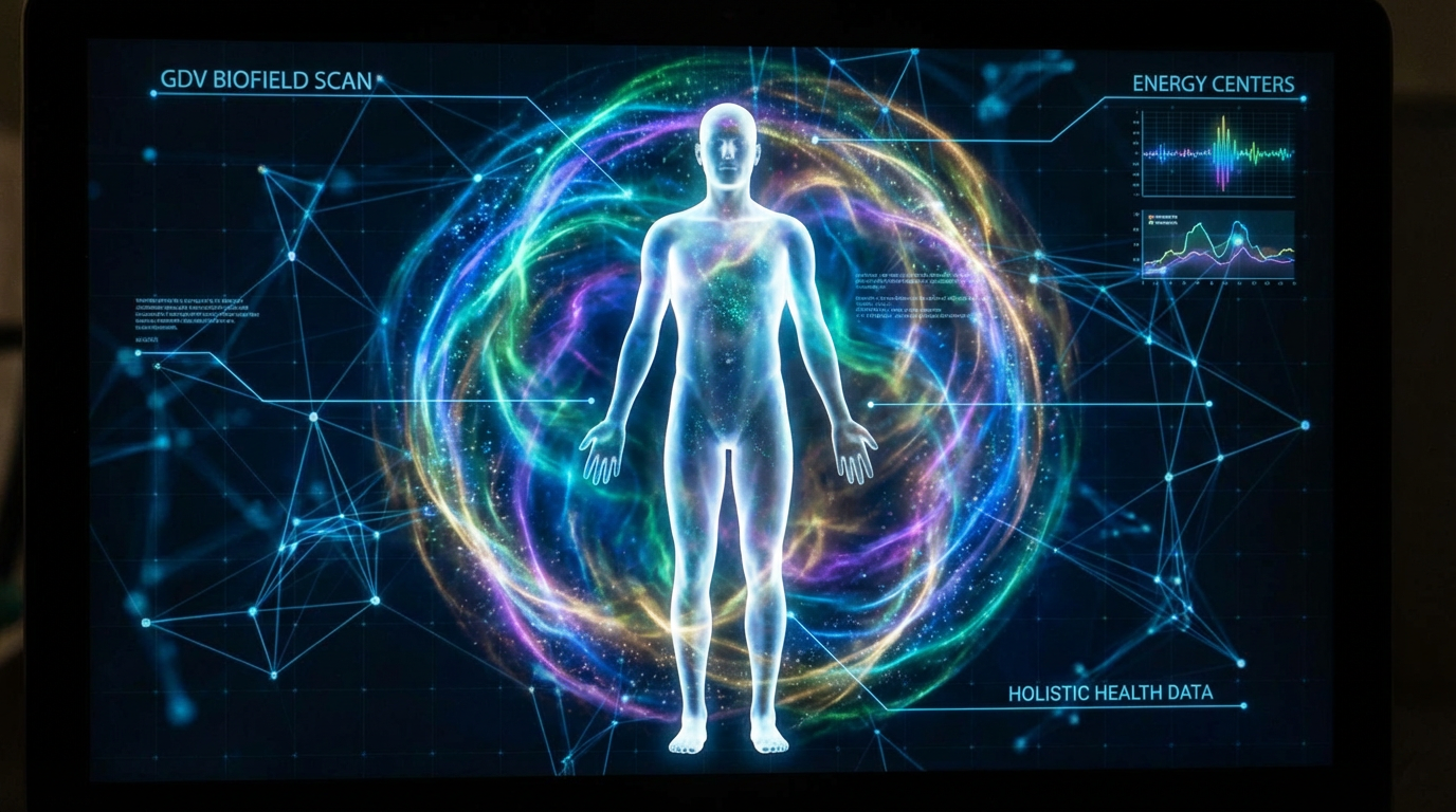 GDV Biofeld Scan Visualisierung